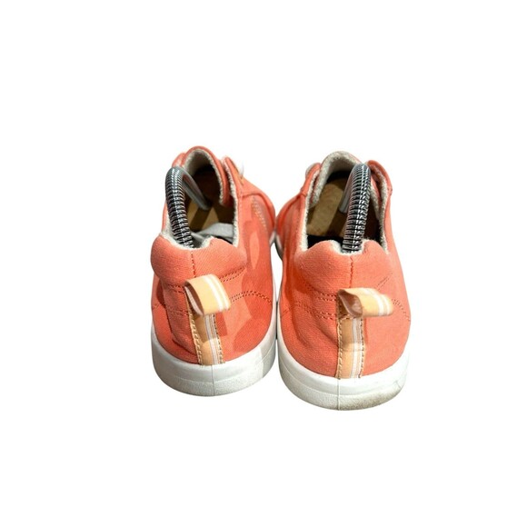 Vionic Beach Womens Stinson Slip On Canvas Sneaker Coral Color Size 8 M - Picture 3 of 7